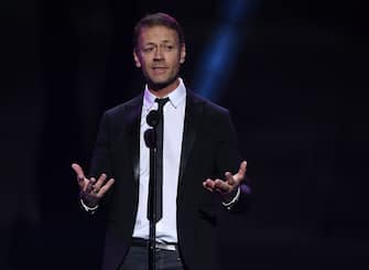 LAS VEGAS, NV - JANUARY 27:  Adult film actor and filmmaker Rocco Siffredi presents an award during the 2018 Adult Video News Awards at The Joint inside the Hard Rock Hotel & Casino on January 27, 2018 in Las Vegas, Nevada.  (Photo by Ethan Miller/Getty Images)
