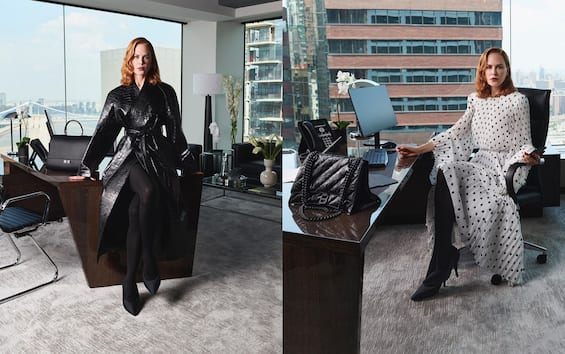 Nicole Kidman posa per Balenciaga. FOTO