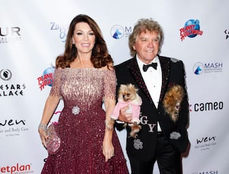HOLLYWOOD, CALIFORNIA - NOVEMBER 21: Lisa Vanderpump and Ken Todd attend the 4th annual Vanderpump Dog Foundation Gala at Taglyan Cultural Complex on November 21, 2019 in Hollywood, California. (Photo by Tibrina Hobson/Getty Images)