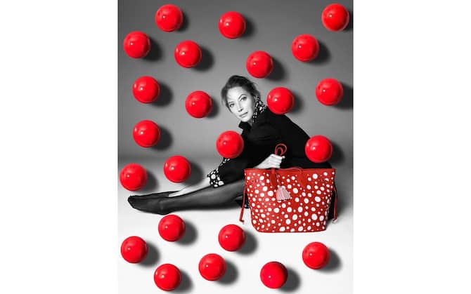 Bella Hadid  Louis Vuitton x Yayoi Kusama Global 2023 - IMG Models
