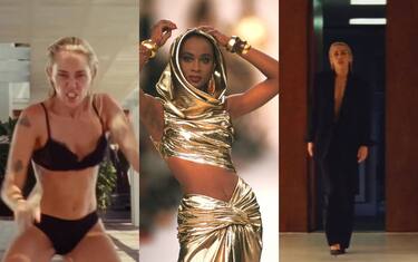 Flowers di Miley Cyrus, i significati dei look Saint Laurent nel video