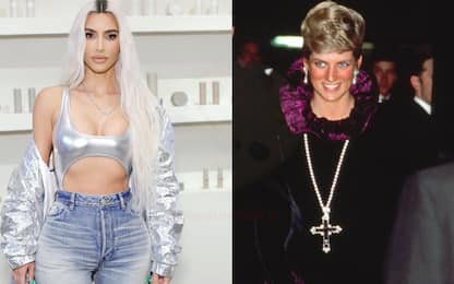 Kim Kardashian compra all'asta la Croce Attallah di Lady Diana