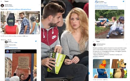 Shakira e Piqué, i meme virali, dal Casio al barattolo di marmellata