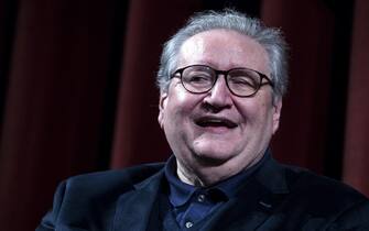 Vincenzo Mollica Vincenzo Mollica durante la presentazione del libro "Ennio. Un maestro. Conversazione" di Ennio Morricone e Giuseppe Tornatore presso il teatro Quirino, Roma, 12 novembre 2018. ANSA/ANGELO CARCONI