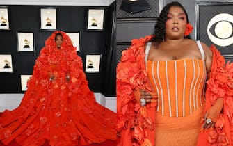 1 grammy_awards_2023_look_red_carpet_lizzo_getty - 1