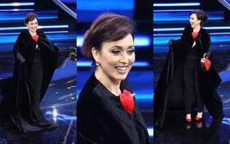 Chiara Francini, all the clothes worn during the fourth evening of Sanremo 2023. PHOTO