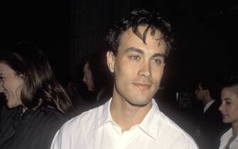 Actor Brandon Lee attends the "White Men Can't Jump" Westwood Premiere on March 23, 1993 at Avco Center Cinemas in Westwood, California.