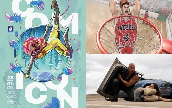 Comicon 2023, program and guests from the world of cinema and TV series