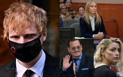 12 vip coinvolti in processi in tribunale, da Sheeran a Paltrow. FOTO