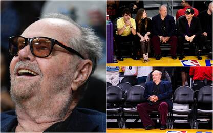 Jack Nicholson, l’attore riappare in pubblico alla partita dei Lakers