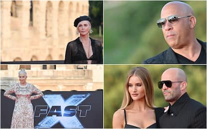 Fast and Furious 10, il cast sul red carpet alla premiere a Roma. FOTO