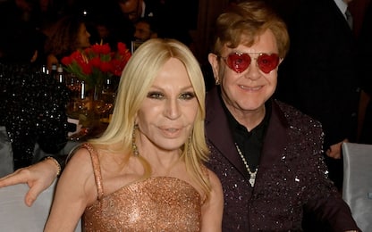Pride Month: Donatella Versace ed Elton John insieme contro l'AIDS
