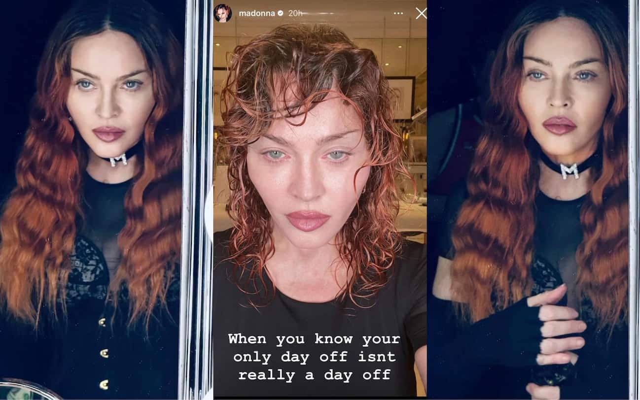 Madonna sta meglio prima apparizione in pubblico della cantante dopo il ricovero Madonna sta meglio prima apparizione in pubblico della cantante dopo il ricovero