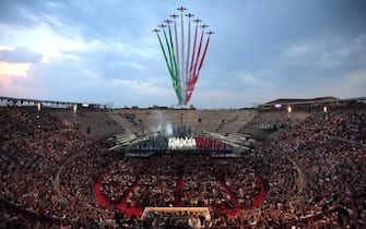 Arena di Verona Opera Festival, the 100th edition kicks off with Verdi’s Aida.  PHOTO