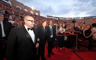 Aida of the centenary at the Verona arena from the press office