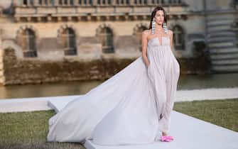 Haute Couture, the Valentino fashion show in Paris at the Château de Chantilly