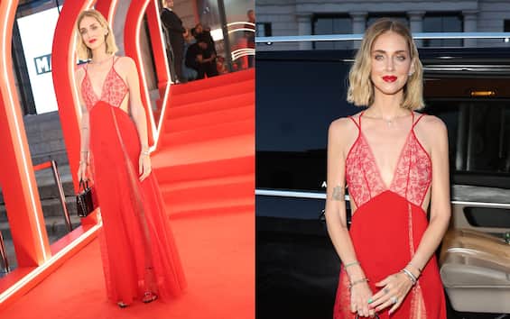 Chiara Ferragni, the look chosen for Martini’s 160th birthday - Italian