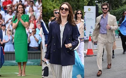 Wimbledon 2023, i look più belli, da Kate Middleton ad Andrew Garfield