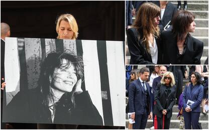 Jane Birkin, il ricordo delle figlie ai funerali a Parigi. FOTO