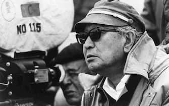 TOKYO, JAPAN:  This file picture dated 1980 shows Japanese film director Akira Kurosawa during the making of the film "Kagemusya" (The Shadow Warrior). Kurosawa, an internationally acclaimed director, died at his home 06 September in Tokyo at the age of 88.  AFP PHOTO (Photo credit should read AFP via Getty Images)