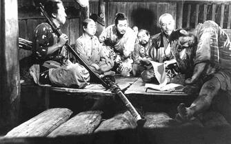 Una scena di un film di Akira Kurosawa