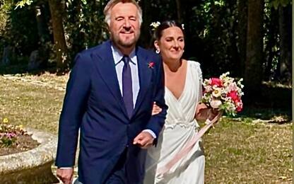 Christian De Sica, il matrimonio della figlia Maria Rosa