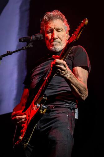 TORONTO, ONTARIO, CANADA - 2022/07/08: English musician, singer-songwriter, composer, and co-founder of the progressive rock band Pink Floyd, Roger Waters, performs at a sold out show at ScotiaBank Arena in Toronto. (Photo by Angel Marchini/SOPA Images/LightRocket via Getty Images)