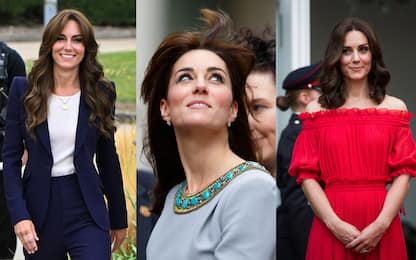 Nuovo taglio di capelli per Kate Middleton, tutti i cambi look. FOTO