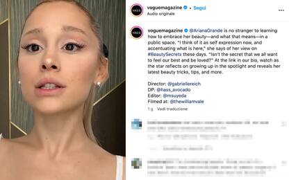 Ariana Grande: "Ho fatto uso di botox e filler. Ma non faceva per me"