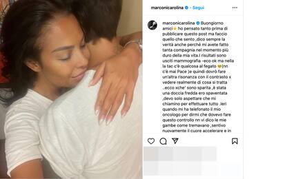 Carolina Marconi, i controlli dopo il cancro: "C'è qualcosa al fegato"
