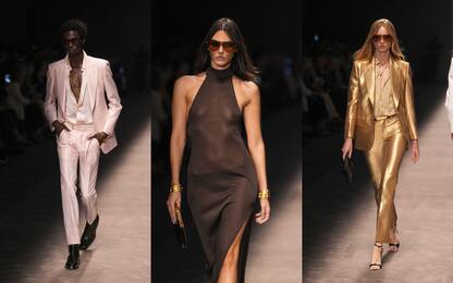 Milano Fashion Week, la sfilata di Tom Ford S/S 2024. FOTO