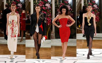 Paris Fashion Week, la sfilata di Schiaparelli S/S 2024. FOTO
