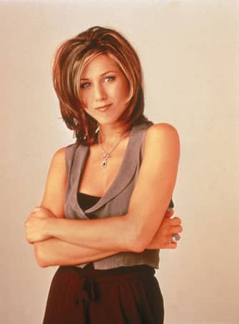 1548094 Promotional portrait of American actor Jennifer Aniston for the television series, 'Friends,' c. 1995. (photo by NBC Television/Getty Images)