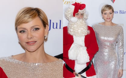 Charlène di Monaco, l'outfit per il Ballo di Natale è scintillante