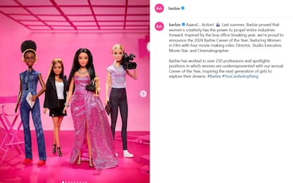 Barbie, Mattel lancia la bambola regista ispirata al successo del film