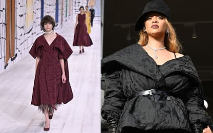 Alta Moda, a Parigi per la sfilata di Dior arriva Rihanna. FOTO