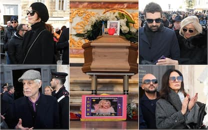 Funerali Sandra Milo, l'ultimo saluto alla Chiesa degli Artisti. FOTO