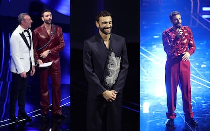 Look Marco Mengoni, i vestiti indossati alla prima serata di Sanremo