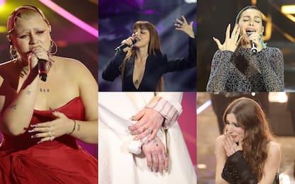 Sanremo 2024, le unghie più esclusive: da BigMama a Angelina Mango