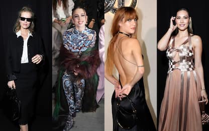 Settimana della Moda a Milano, le star in prima fila alle sfilate
