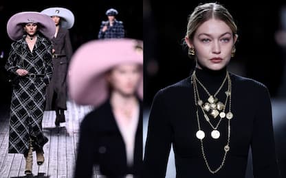 Paris Fashion Week, la sfilata di Chanel Autunno/Inverno 2024-25. FOTO