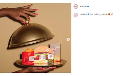 McDonald's debutta nel beauty. La collaborazione con Nails.INC