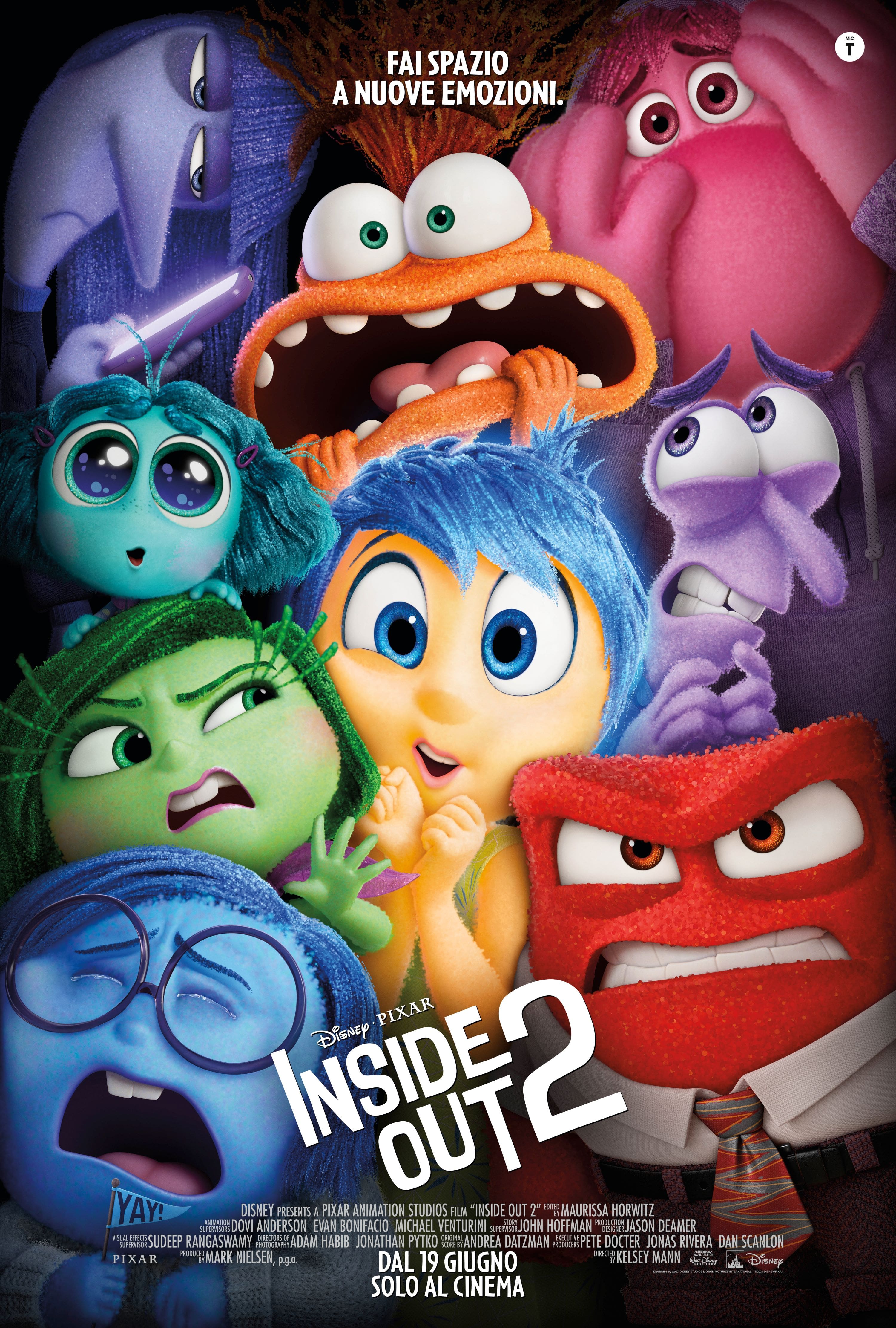 Il poster di Inside Out 2