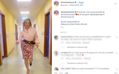 Simona Ventura in TV con paresi facciale: "Niente di che, è il freddo"