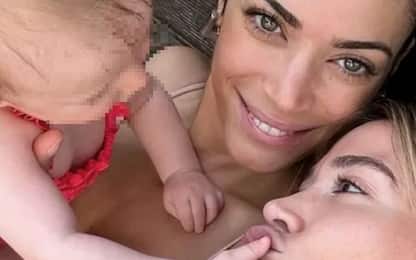 Diletta Leotta, la foto con Elodie e la figlia Aria