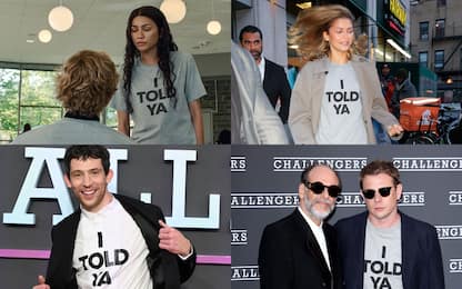 Challengers, la storia della t-shirt "I Told Ya" indossata da Zendaya