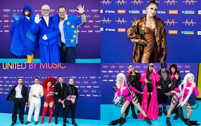 Eurovision 2024, i look dei cantanti in gara sul Turquoise Carpet