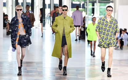 Milano Fashion Week, la sfilata Gucci Uomo per la S/S 2025. FOTO