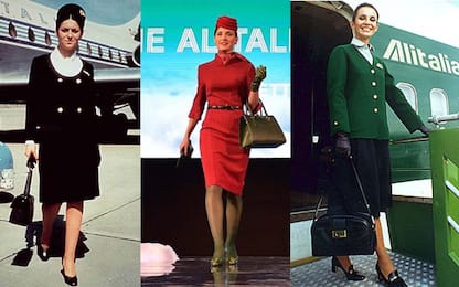 Ultimo volo Alitalia, la moda e lo stile italiano delle divise. FOTO