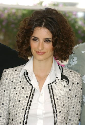 Penelope Cruz during 2003 Cannes Film Festival - "Fanfan La Tulipe" - Photo Call at Terrasse Riviera in Cannes, France. (Photo by George Pimentel/WireImage)